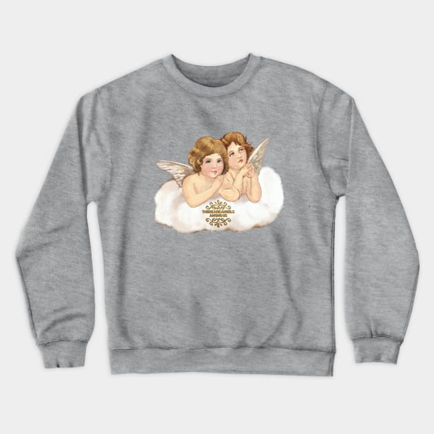 Two angels Crewneck Sweatshirt by Mimie20